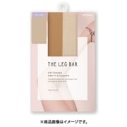 THE LEG BAR(レッグバー) ラメストッキング M-L ブラック×シルバー FP90304