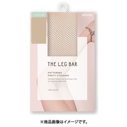 THE LEG BAR（レッグバー） フィッシュネット柄 ストッキング S-L ピュアベージュ FP70300