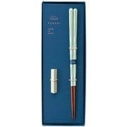 KURABI クラビ 箸 食洗機対応 23cm 箸置き セット 青磁 ギフトセット 日本製 029528