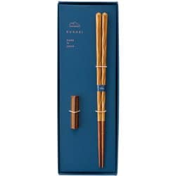 KURABI クラビ 箸 食洗機対応 23cm 箸置き セット 黄磁 ギフトセット 日本製 029535