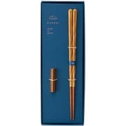 KURABI クラビ 箸 食洗機対応 23cm 箸置き セット 黄磁 ギフトセット 日本製 029535