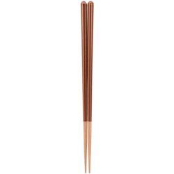 Haze ヘイズ 箸 食洗機対応 抗菌 キャメル 23cm 日本製 122526
