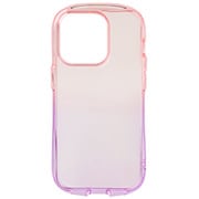 41-951903 [iPhone 14 Pro用 iFace Look in Clear Lollyケース ピーチ・ヴァイオレット]