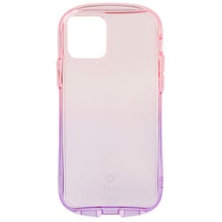 41-952023 [iPhone 12/12 Pro用 iFace Look in Clear Lollyケース ピーチ・ヴァイオレット]