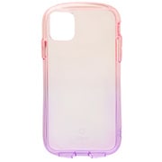 41-952054 [iPhone 11/XR用 iFace Look in Clear Lollyケース ピーチ・ヴァイオレット]