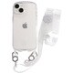 41-952887 [iPhone 14用 iFace Hang and クリアケース/ショルダーストラップセット クリア・ラメ]
