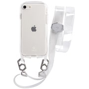 41-952917 [iPhone SE/8/7用 iFace Hang and クリアケース/ショルダーストラップセット クリア]