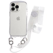 41-952962 [iPhone 13 Pro用 iFace Hang and クリアケース/ショルダーストラップセット クリア・ラメ]