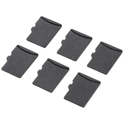 microSDカードスロット用 キャップ 6個入 TK-MSDCAP
