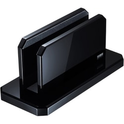ノートパソコン用 アクリルスタンド 縦置きタイプ PDA-STN32BKN