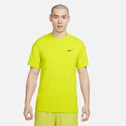 Dri-FIT UVハイバース S/Sフィットネストップ DV9840 308 ブライトカクタス/ブラック Lサイズ [フィットネス 半袖シャツ メンズ]