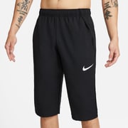 DFチームウーブン3/4パンツ DM6624 011 ブラック 2XLサイズ [フィットネス 3/4パンツ メンズ]