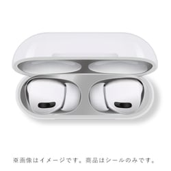 AirPods Pro（第2/1世代）用 ダストカバー 2セット入 シルバー FS-DCAP03-SV