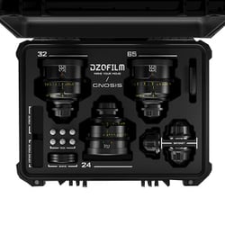 DZO-G28K3ALPLM [Gnosis Macro バンドル 24mm/32mm/ 65mm T2.8/メートル表示（ハードケース付き）]