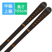 スキー板「オガサカ KS-PS/BK 11001057165 165cm」+ビンディング「チロリア PRD12GW BK/RD/WT」セット [23-24 モデル 中級・上級]