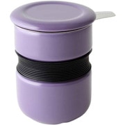 383 [マグカップ 354ml カーヴアジアンスタイル 陶器 パープル]