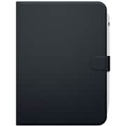 iPad 10.9インチ(A16/第10世代)用フリーアングルマットレザーケース ブラック BSIPD22109CLFBK