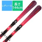 スキー板「エラン PRIMETIME No4 W ACCKLU23 144cm」+プレート「エラン Power Shift」+ビンディング「エラン ELW 11.0 GW SHIFT」セット [24-25 モデル レディース]