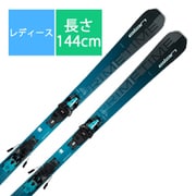スキー板「エラン PRIMETIME No3 W ACDKLX23 144cm」+プレート「エラン Power Shift」+ビンディング「エラン EL 10.0 GW SHIFT」セット [24-25 モデル レディース]