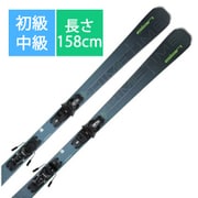 スキー板「エラン PRIMETIME 22 POWER SHIFT ABEKQP23 BLUE 158cm」+ビンディング「エラン EL 10.0 GW SHIFT BLK/GRN」セット [24-25 Newモデル 初級・中級]