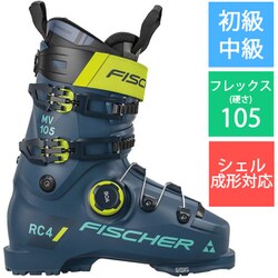 RC4 105 MV BOA VAC GW U06523V petrol/petrol 23.5cm [24-25 モデル スキーブーツ レディース]