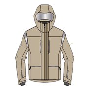 RSデモパフォーマンスジャケット RS Demo Performance Jacket JP PSM23OT01 PH3600 BEIGE XLサイズ [スキーウェア ジャケット ユニセックス]