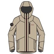 タイムスペースジャケット Time Space Jacket JP PSM23OT32 PH3600 BEIGE XSサイズ [スキーウェア ジャケット ユニセックス]