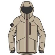 タイムスペースジャケット Time Space Jacket JP PSM23OT32 PH3600 BEIGE Sサイズ [スキーウェア ジャケット ユニセックス]