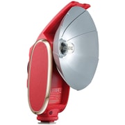 レトロカメラフラッシュ LUX Senior レッド