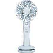 二重羽ハンディファン ブルー GH-FANHHN-BL