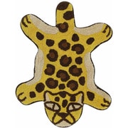 玄関マット 室内用 約55×70cm リラックZOO ヒョウ 14222873188