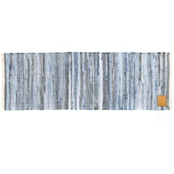 玄関マット 室内用 40×120cm リユースデニム デニムチンディシリーズ 14216875001