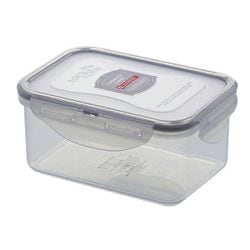 ロック＆ロック クラシック 保存容器 600ml 長方形 グレー HPL811G