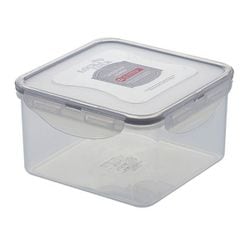 ロック＆ロック クラシック 保存容器 1.2L 正方形 グレー HPL822DG