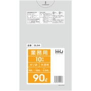 ゴミ袋 90L 100×90cm 厚さ0.045mm 10枚入 半透明 GL94 GL94