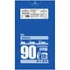 ゴミ袋 90L 100×90cm 厚さ0.05mm 10枚入 青透明 MB98 食品検査適合品 MB98