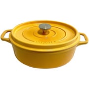 INVICTA キャセロール 27cm オーバル IH対応 両手鍋 サフラン PUV403273