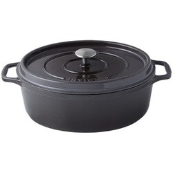 INVICTA キャセロール 27cm オーバル IH対応 両手鍋 トープ PUV403277