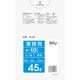 ゴミ袋 45L 80×65cm 厚さ0.04mm 10枚入 透明 GL48 GL48