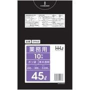 ゴミ袋 45L 80×65cm 厚さ0.03mm 10枚入 黒半透明 GR42 GR42