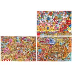 木製フィギュアパズル QUEZZLE（クエズル） アメージング・カッパドキア 拡張パック（パート2-4） [ジグソーパズル]