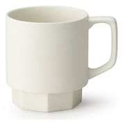 マグカップ 310ml Re:スタックマグカップ 陶器 美濃焼 ホワイト 111118
