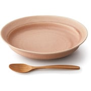 ボウル 24cm オーバルボウル カレット 磁器 美濃焼 ピンク 111109