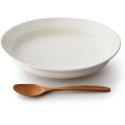 ボウル 24cm オーバルボウル カレット 磁器 美濃焼 ホワイト 111108