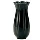 花瓶 モノトーンフラワーベース 陶器 直径7×高さ14cm ブラック 006-C-BK