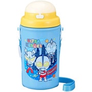 水筒 ストロー付保冷水筒 ULTRAHEROES 450ml SC-450S