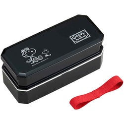 お弁当箱 2段 松花堂弁当箱 スヌーピーBlack 600ml PW-9