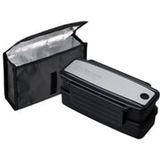 BLW-18HSE [弁当箱 2段 860ml メタルモードノーム 食洗機対応 レンジ対応 抗菌 シルバー]