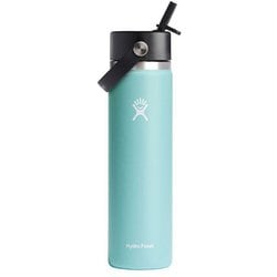 24 oz Wide Mouth Water Bottle w/ Flex Straw Cap | Hydro Flask