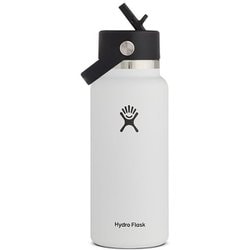32oz Wide Mouth Flex Straw 8901460 010231 White [アウトドア マグボトル 946ml]